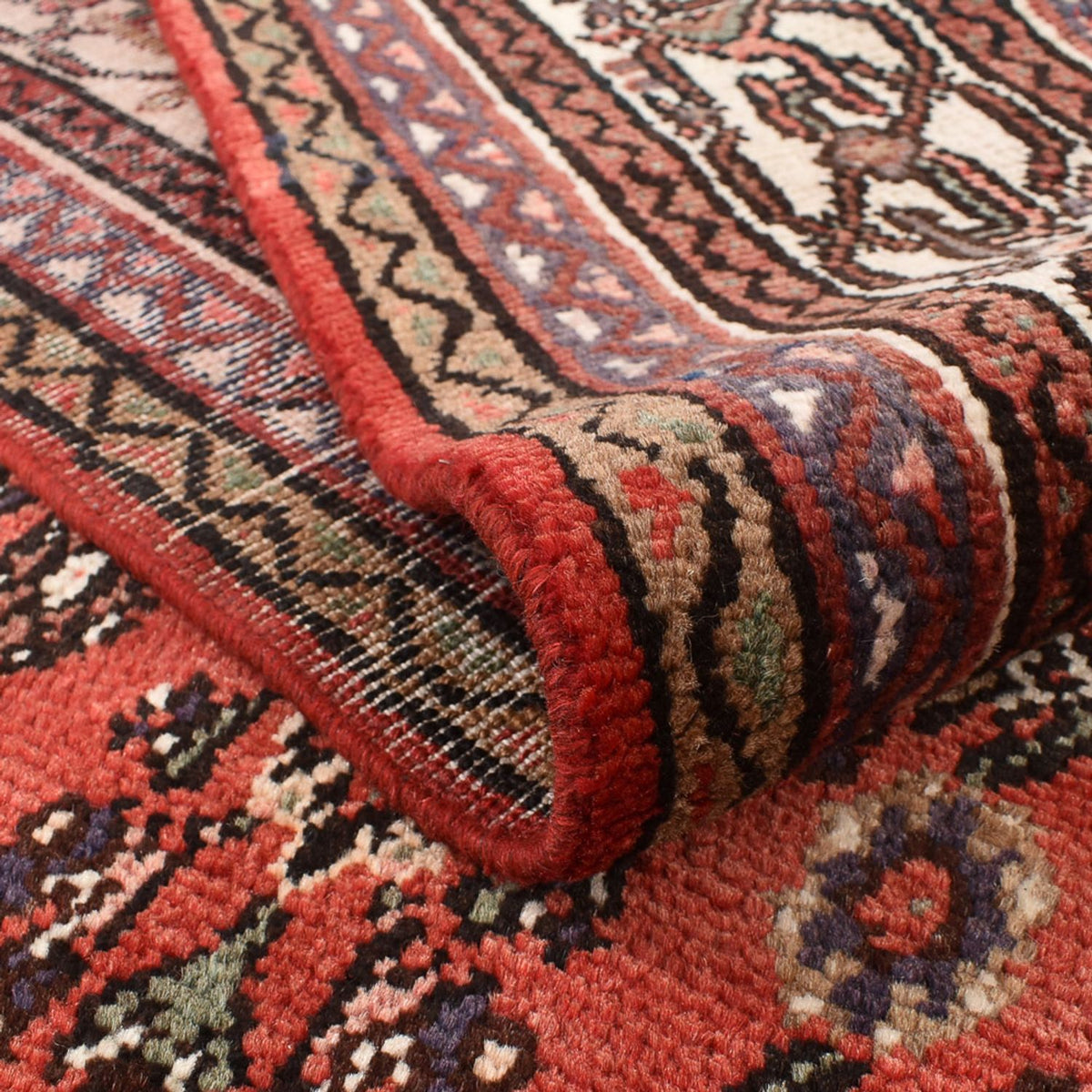 Tapis persan - Nomadic - 307 x 232 cm - rouge clair