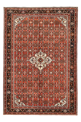 Tapis persan - Nomadic - 312 x 209 cm - terracotta