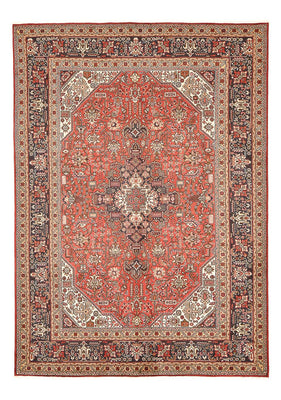 Tapis persan - Tabriz - 297 x 202 cm - rouge clair