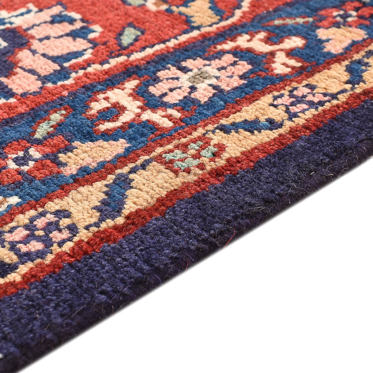Tapis persan - Nomadic - 323 x 210 cm - bleu foncé