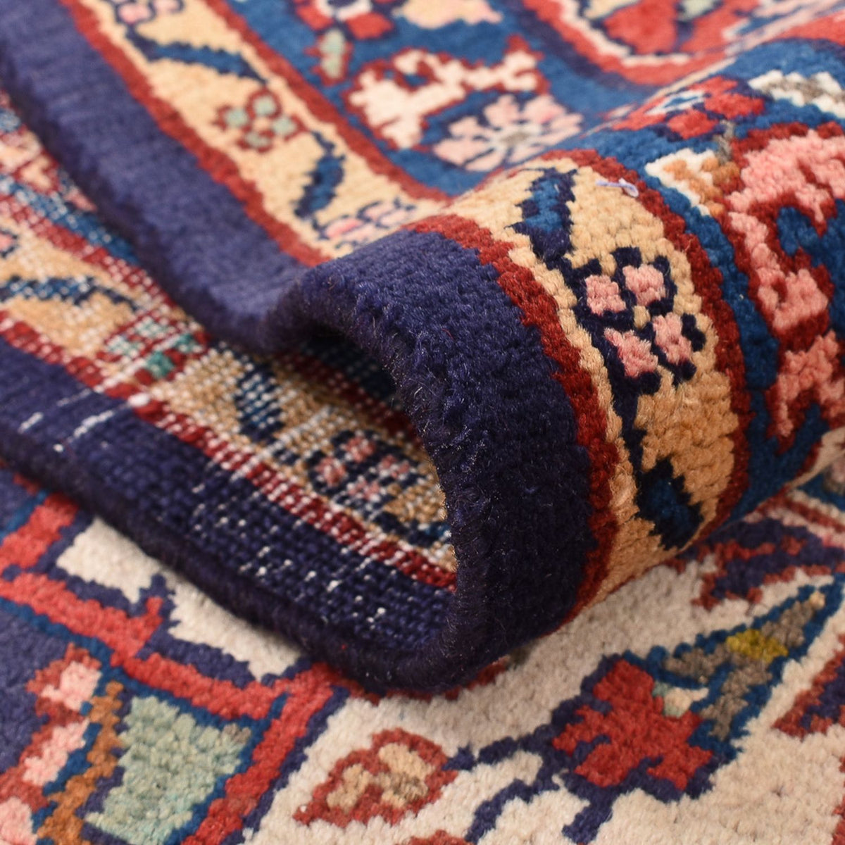 Tapis persan - Nomadic - 323 x 210 cm - bleu foncé