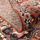 Tapis persan - Nomadic - 313 x 215 cm - rouge bordeaux