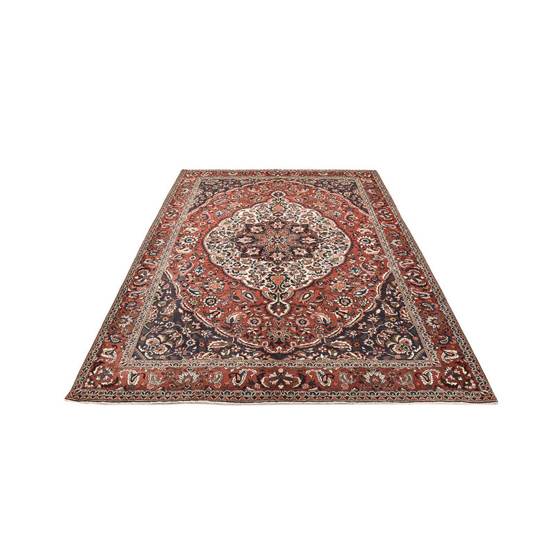 Tapis persan - Nomadic - 313 x 215 cm - rouge bordeaux