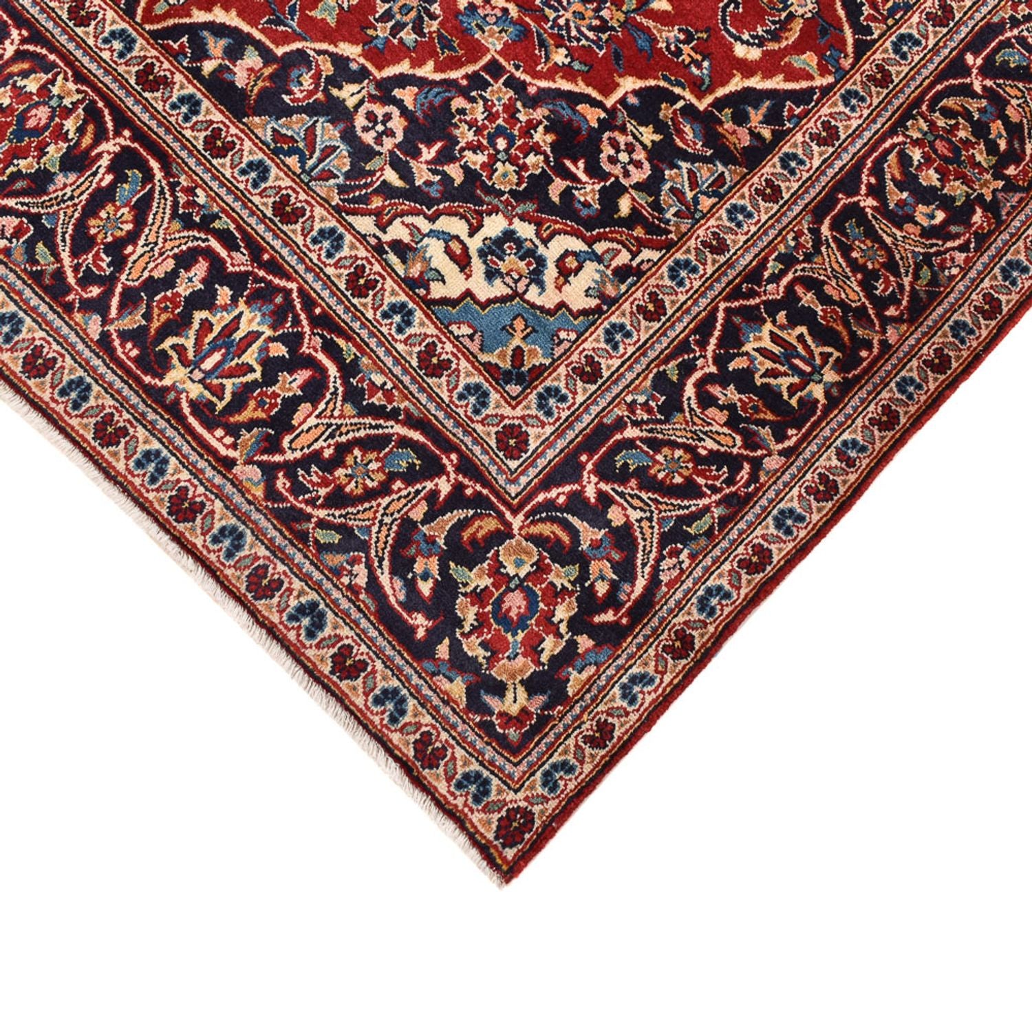 Tapis persan - Keshan - 257 x 146 cm - rouge