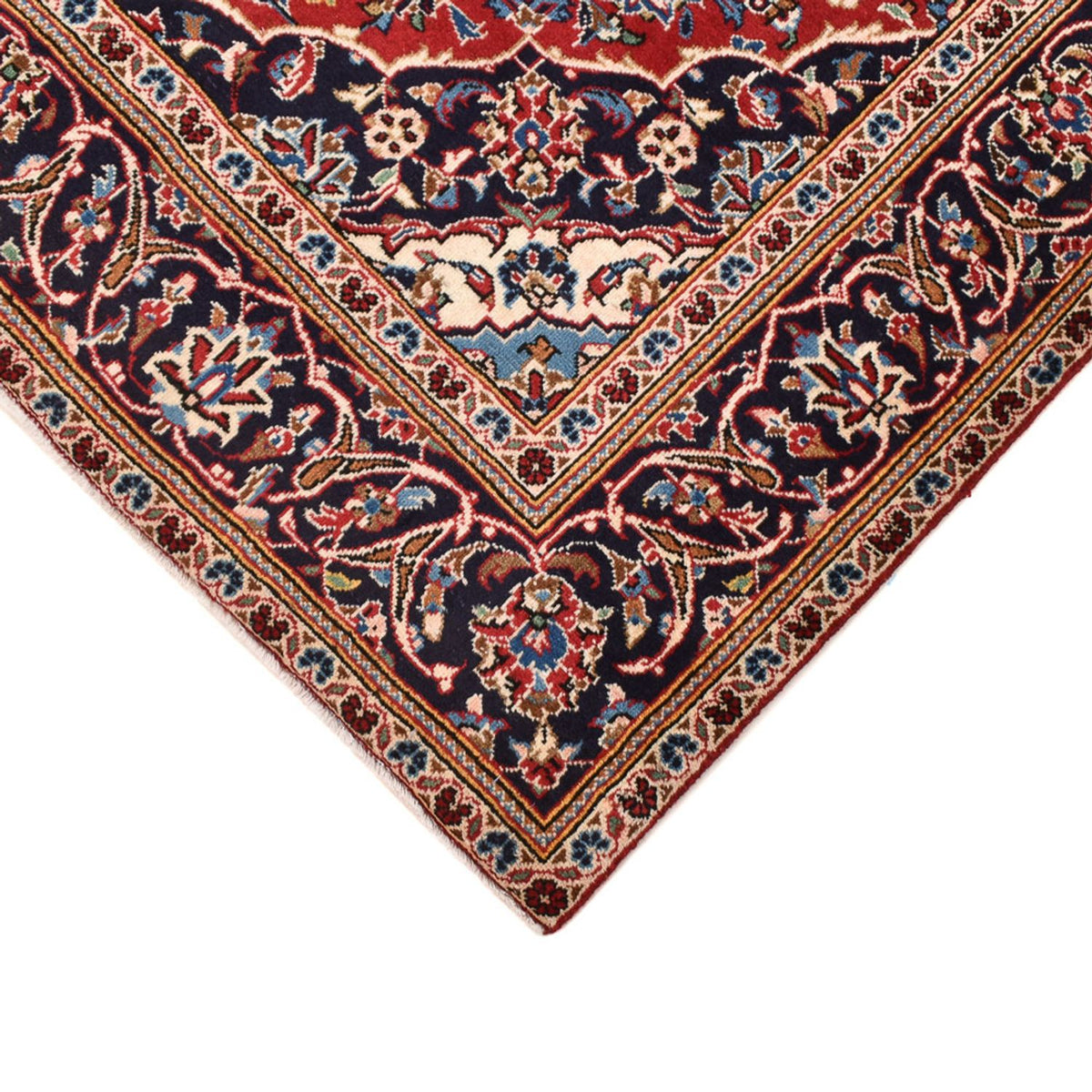Tapis persan - Keshan - 266 x 147 cm - rouge