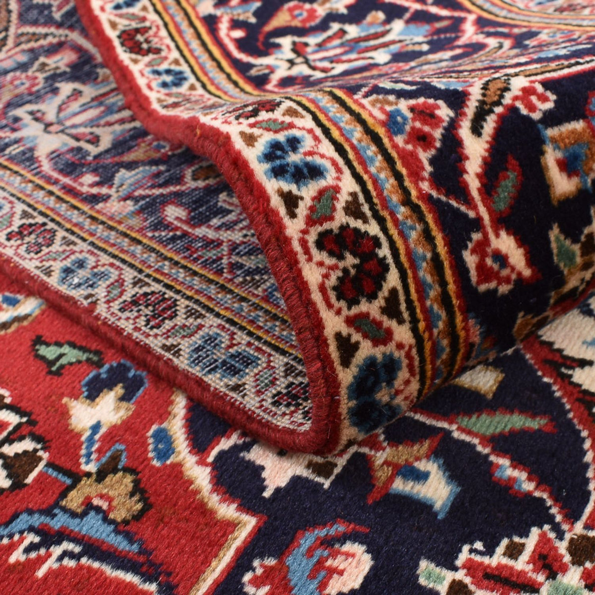 Tapis persan - Keshan - 266 x 147 cm - rouge