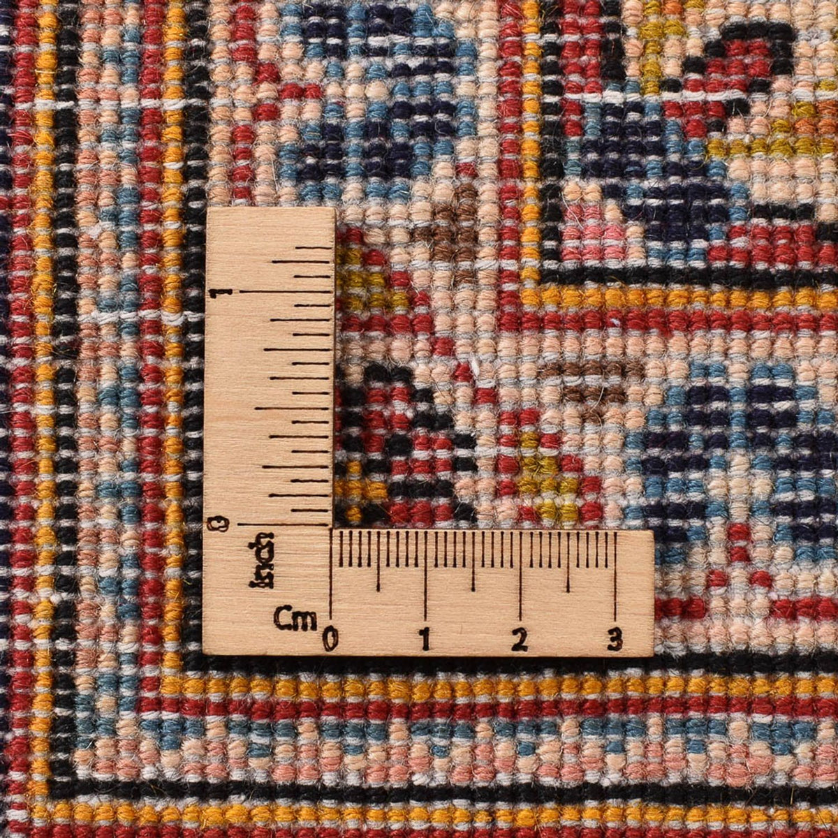 Tapis persan - Keshan - 260 x 147 cm - rouge clair