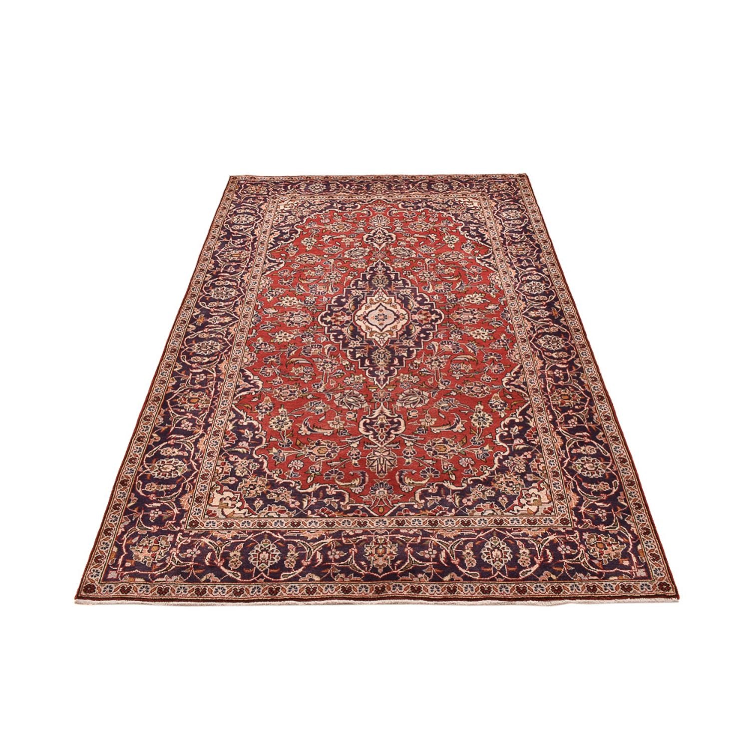 Tapis persan - Keshan - 250 x 148 cm - rouge