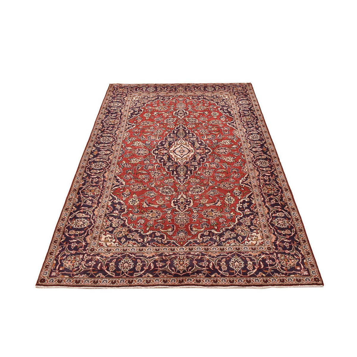 Tapis persan - Keshan - 250 x 148 cm - rouge