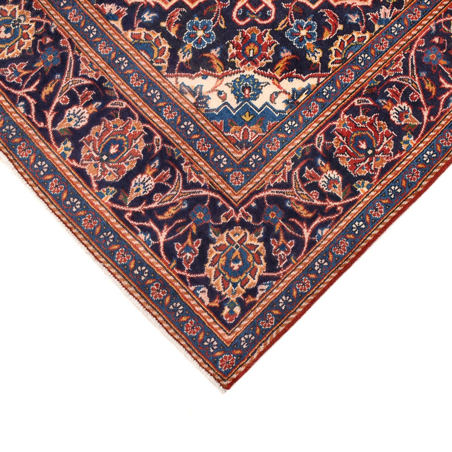 Tapis persan - Keshan - 227 x 140 cm - rouge