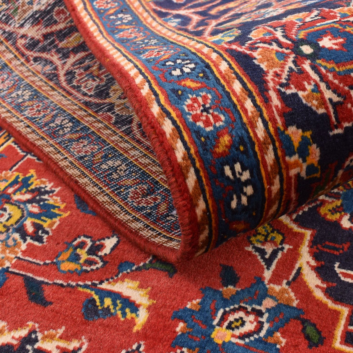 Tapis persan - Keshan - 227 x 140 cm - rouge