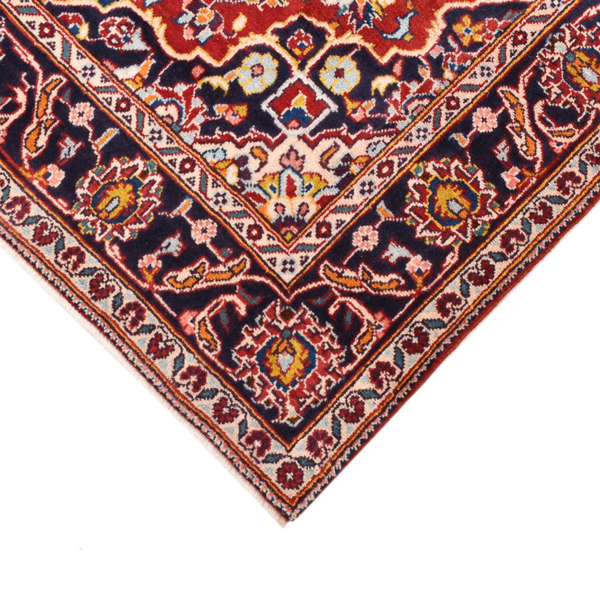 Tapis persan - Keshan - 205 x 124 cm - rouge