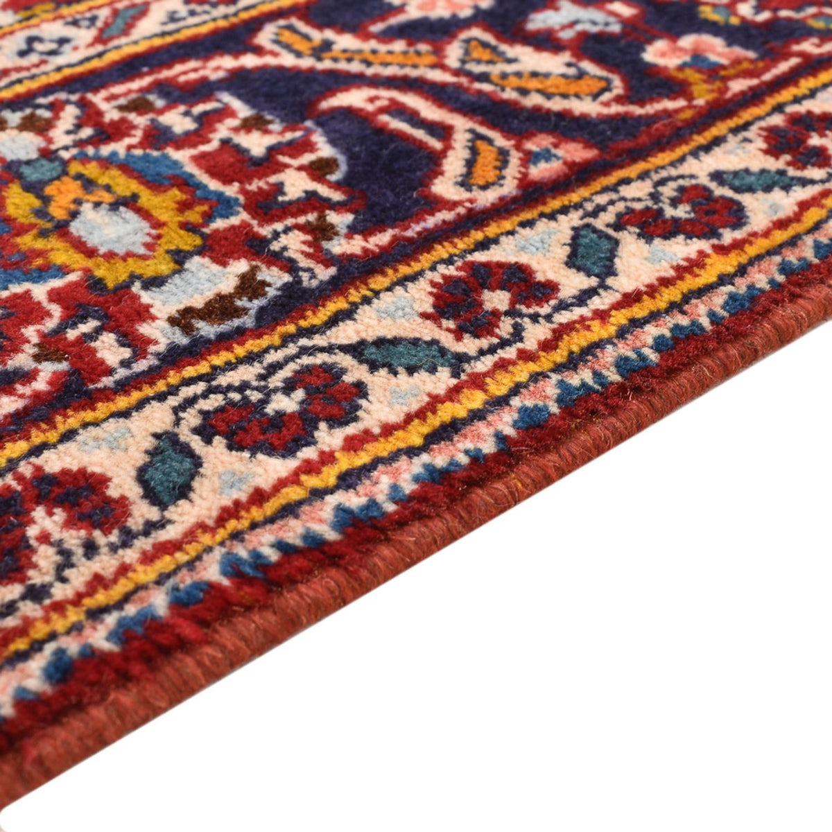 Tapis persan - Keshan - 205 x 124 cm - rouge