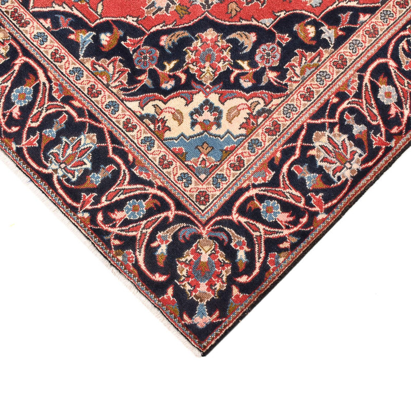 Tapis persan - Keshan - 253 x 134 cm - rouge clair