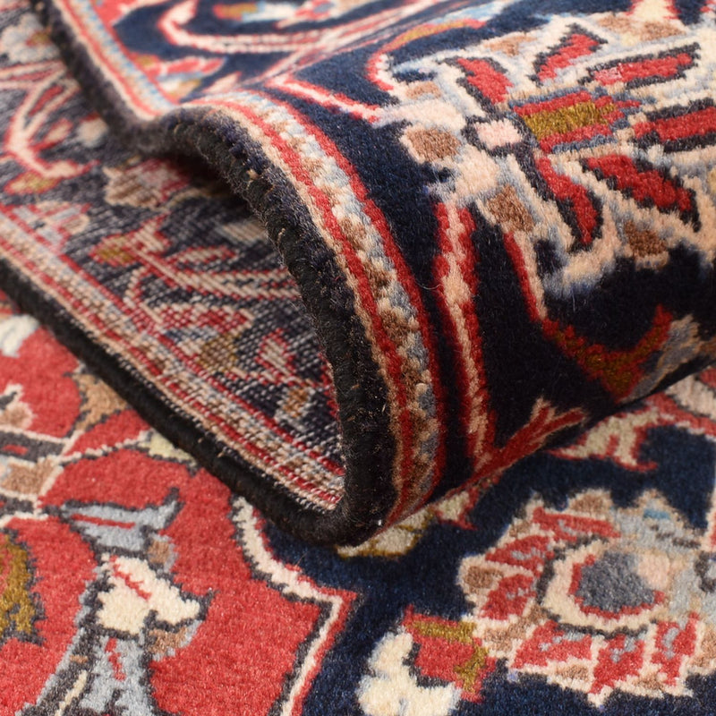 Tapis persan - Keshan - 253 x 134 cm - rouge clair