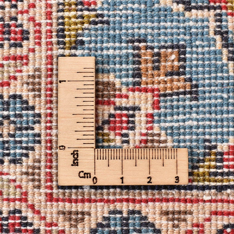 Tapis persan - Keshan - 253 x 134 cm - rouge clair