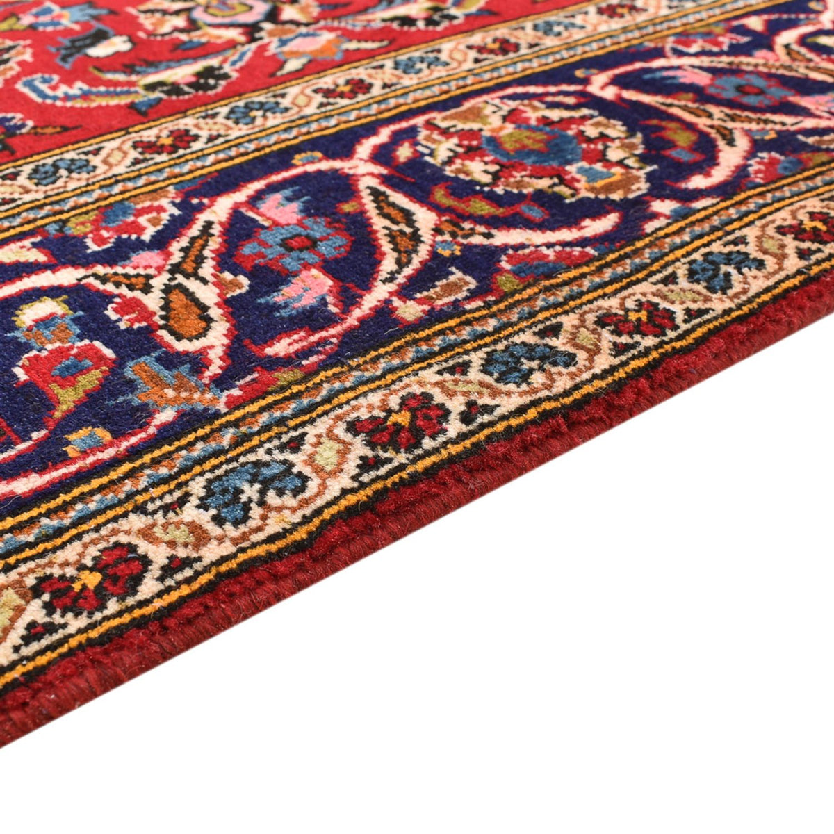 Tapis persan - Keshan - 265 x 150 cm - rouge