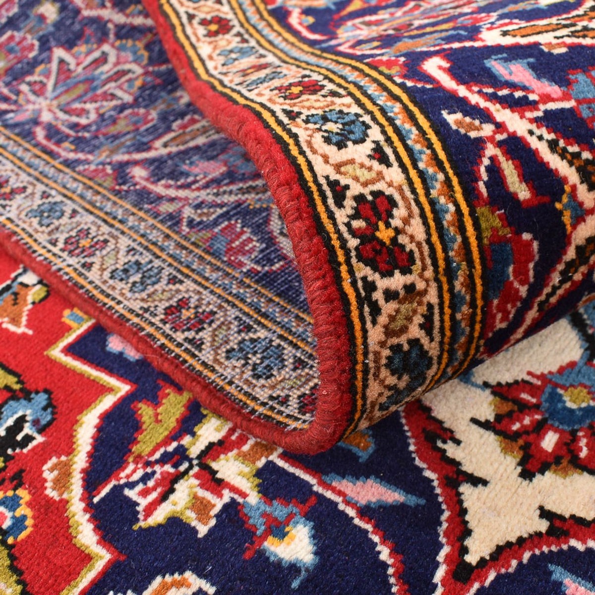 Tapis persan - Keshan - 265 x 150 cm - rouge