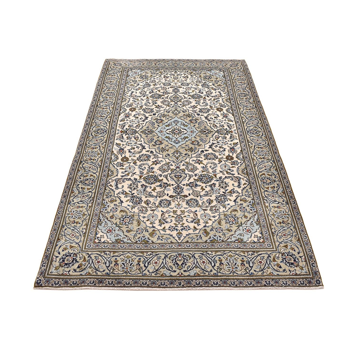 Tapis persan - Keshan - 254 x 145 cm - sable