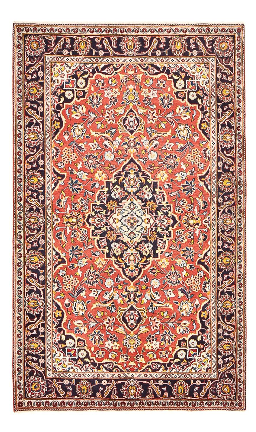 Tapis persan - Keshan - 210 x 127 cm - rouge clair
