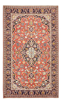 Tapis persan - Keshan - 210 x 127 cm - rouge clair