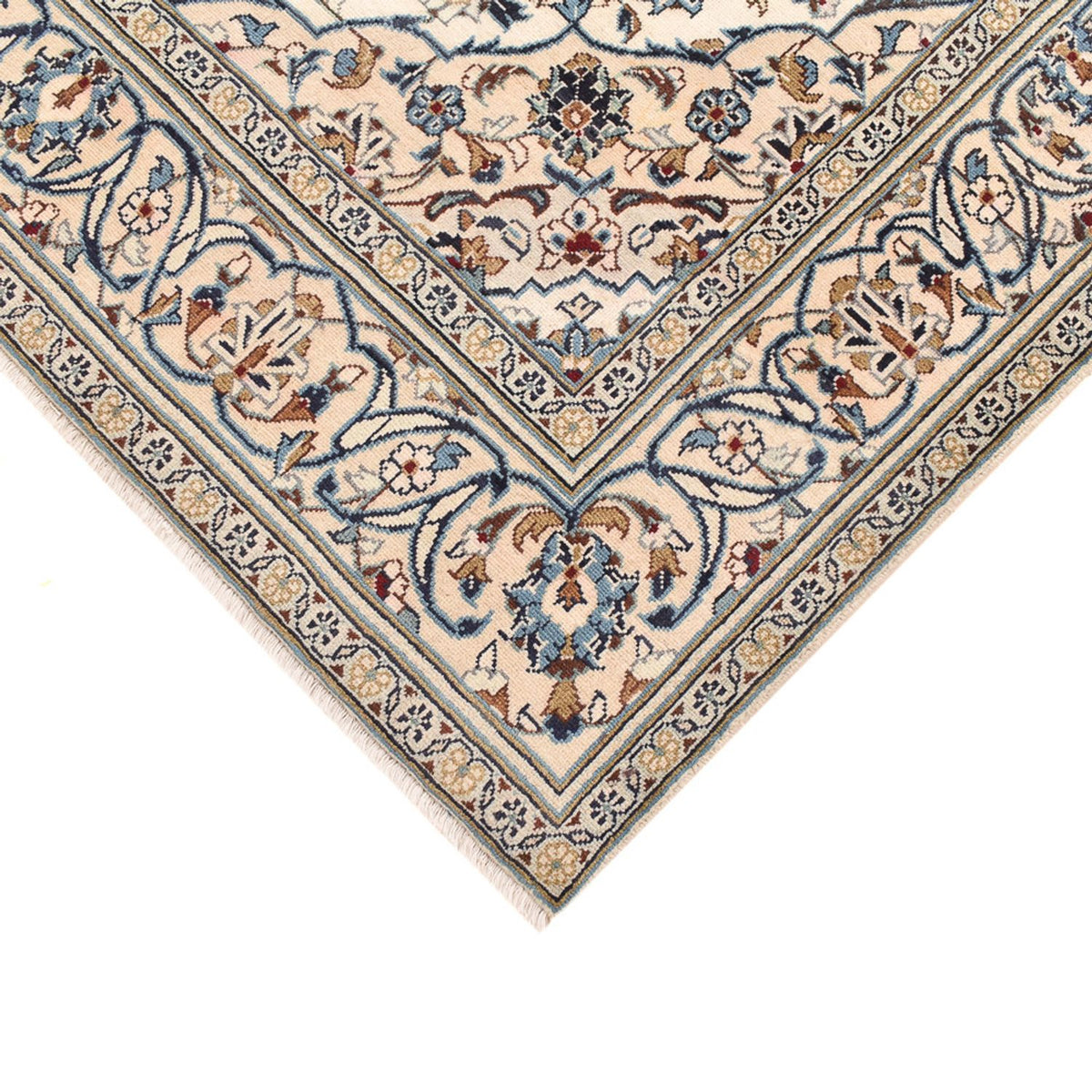 Tapis persan - Keshan - 251 x 143 cm - sable