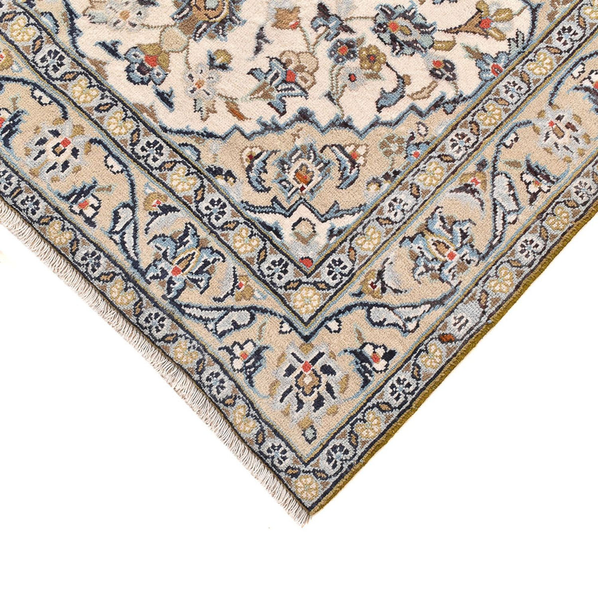 Tapis persan - Keshan - 142 x 96 cm - sable