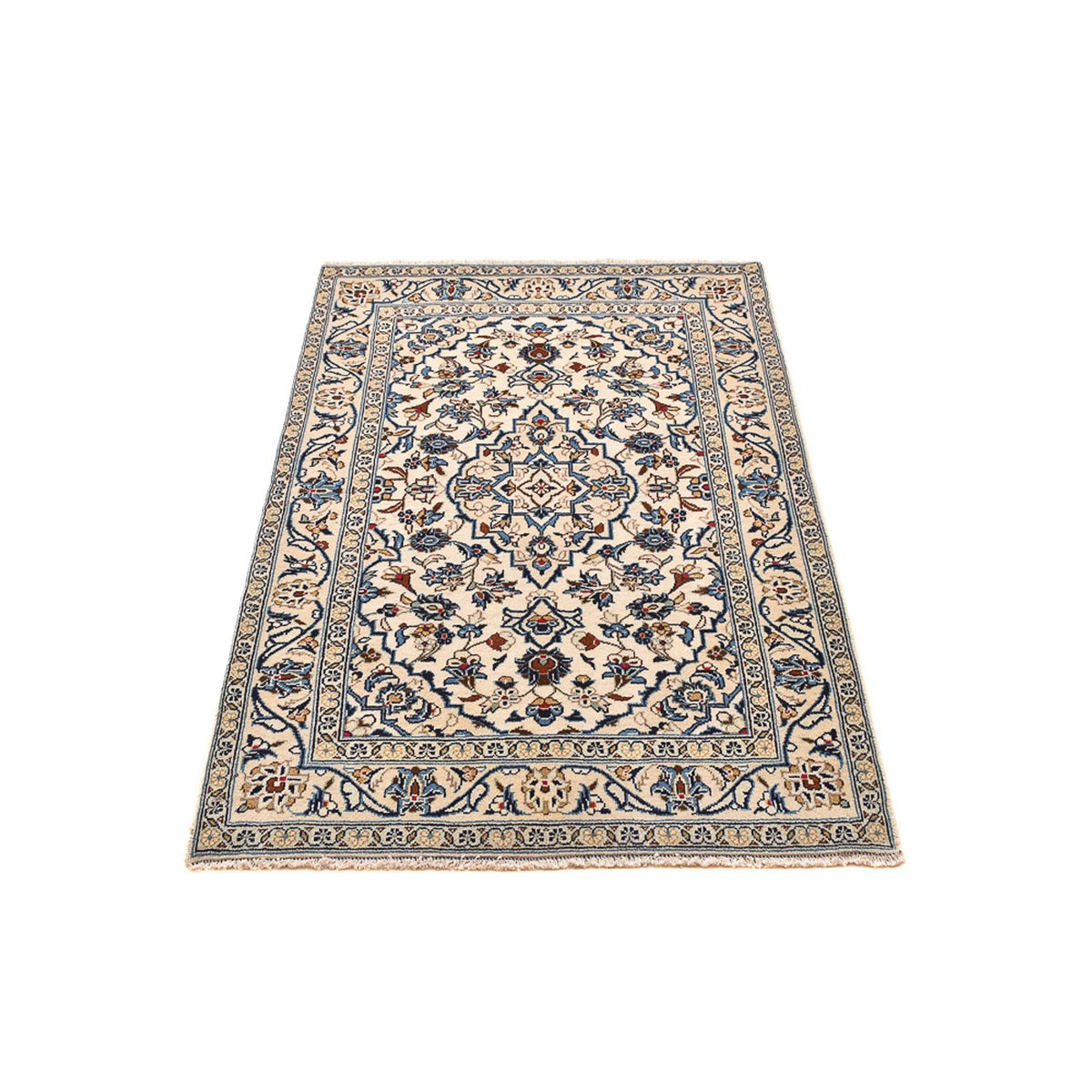 Tapis persan - Keshan - 155 x 99 cm - sable