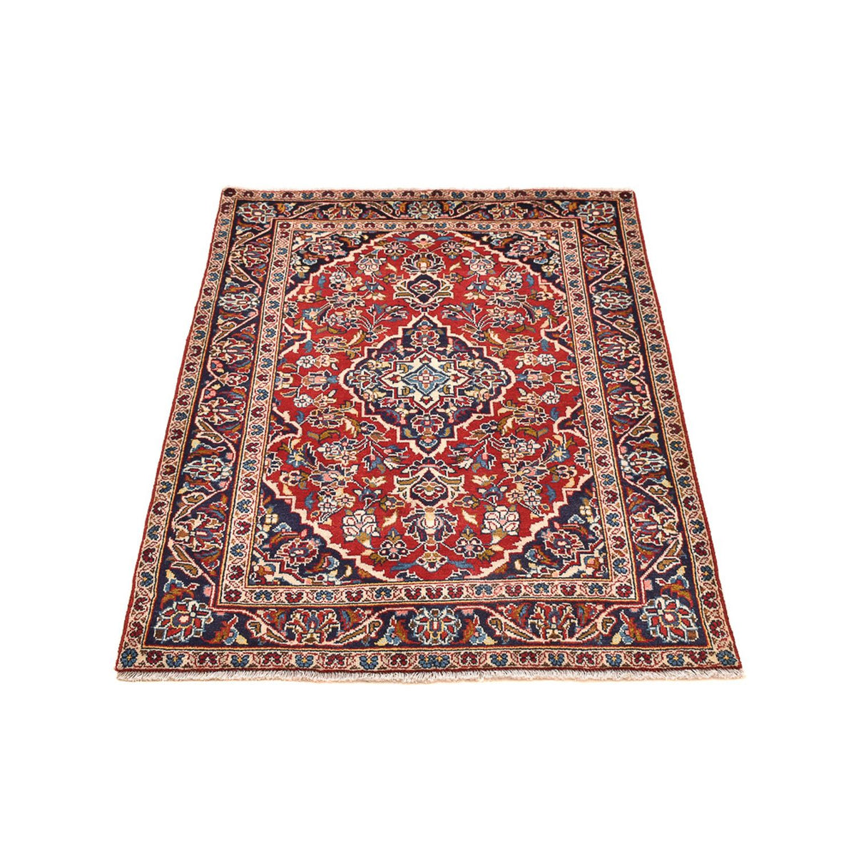 Tapis persan - Keshan - 140 x 97 cm - rouge