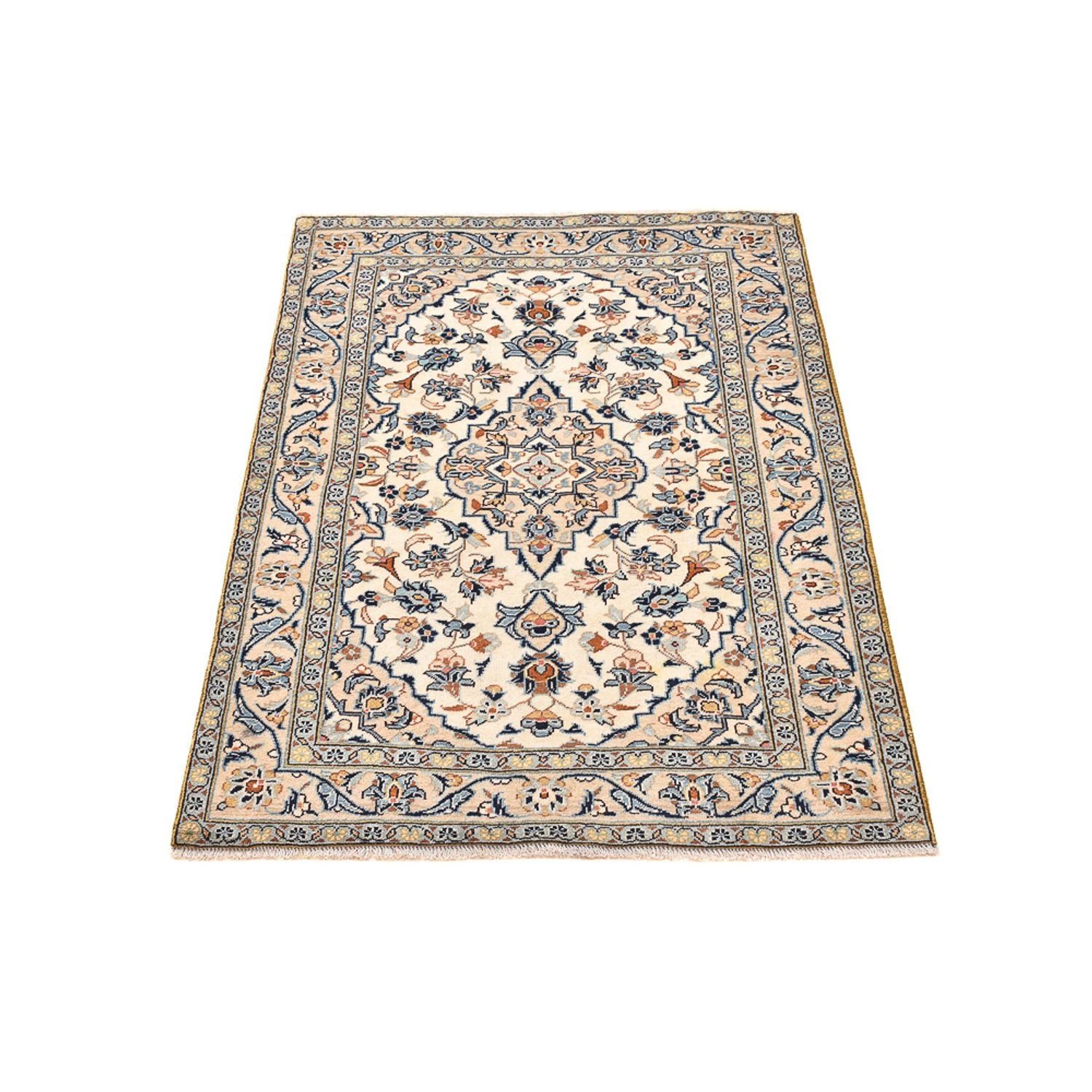 Tapis persan - Keshan - 142 x 97 cm - sable