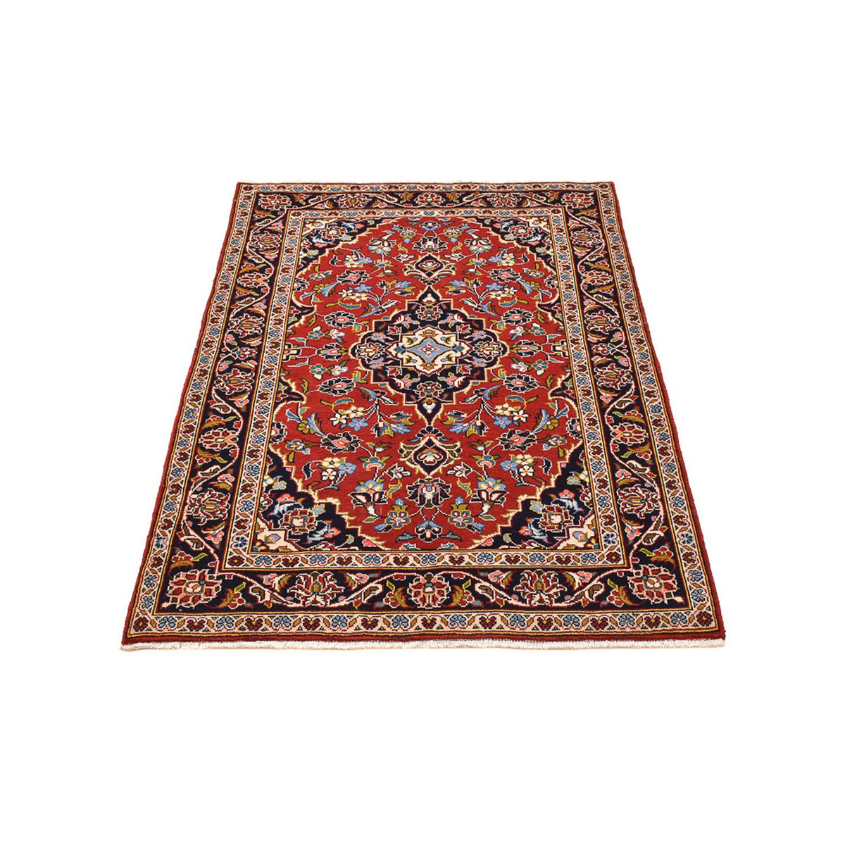 Tapis persan - Keshan - 149 x 105 cm - rouge
