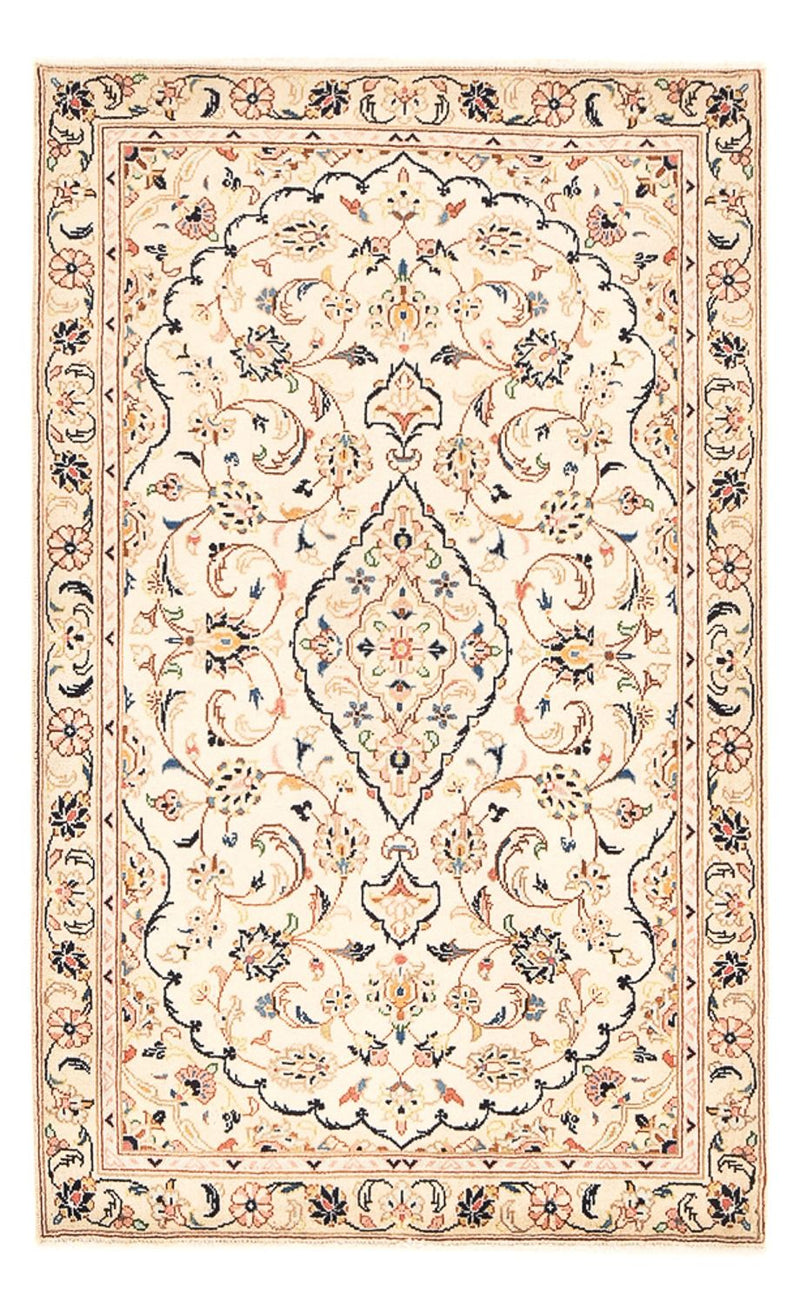 Tapis persan - Keshan - 145 x 92 cm - beige