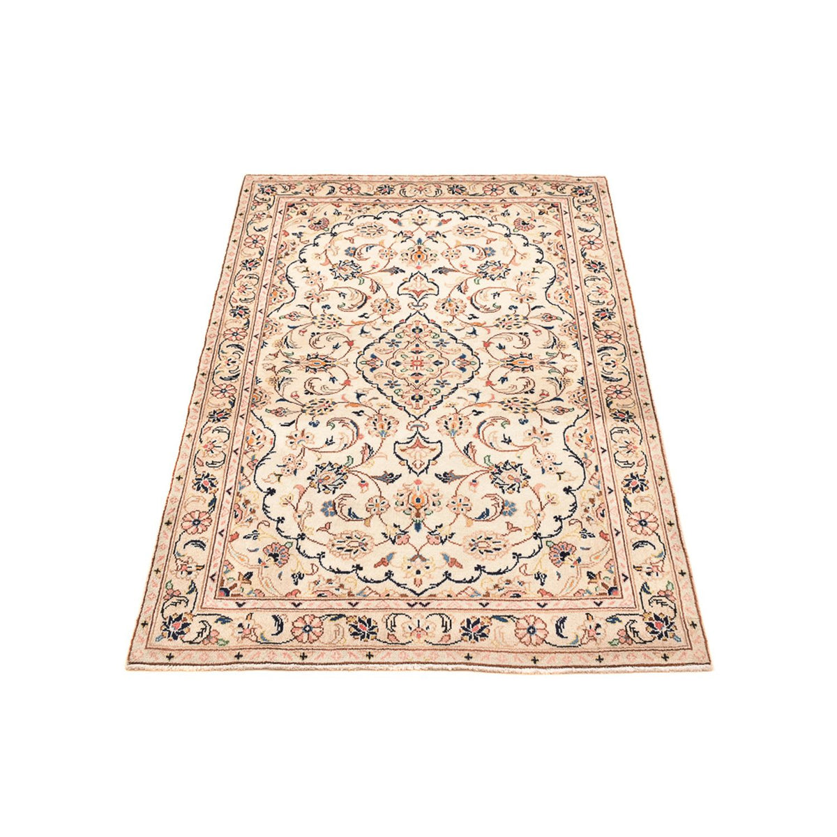 Tapis persan - Keshan - 150 x 98 cm - beige
