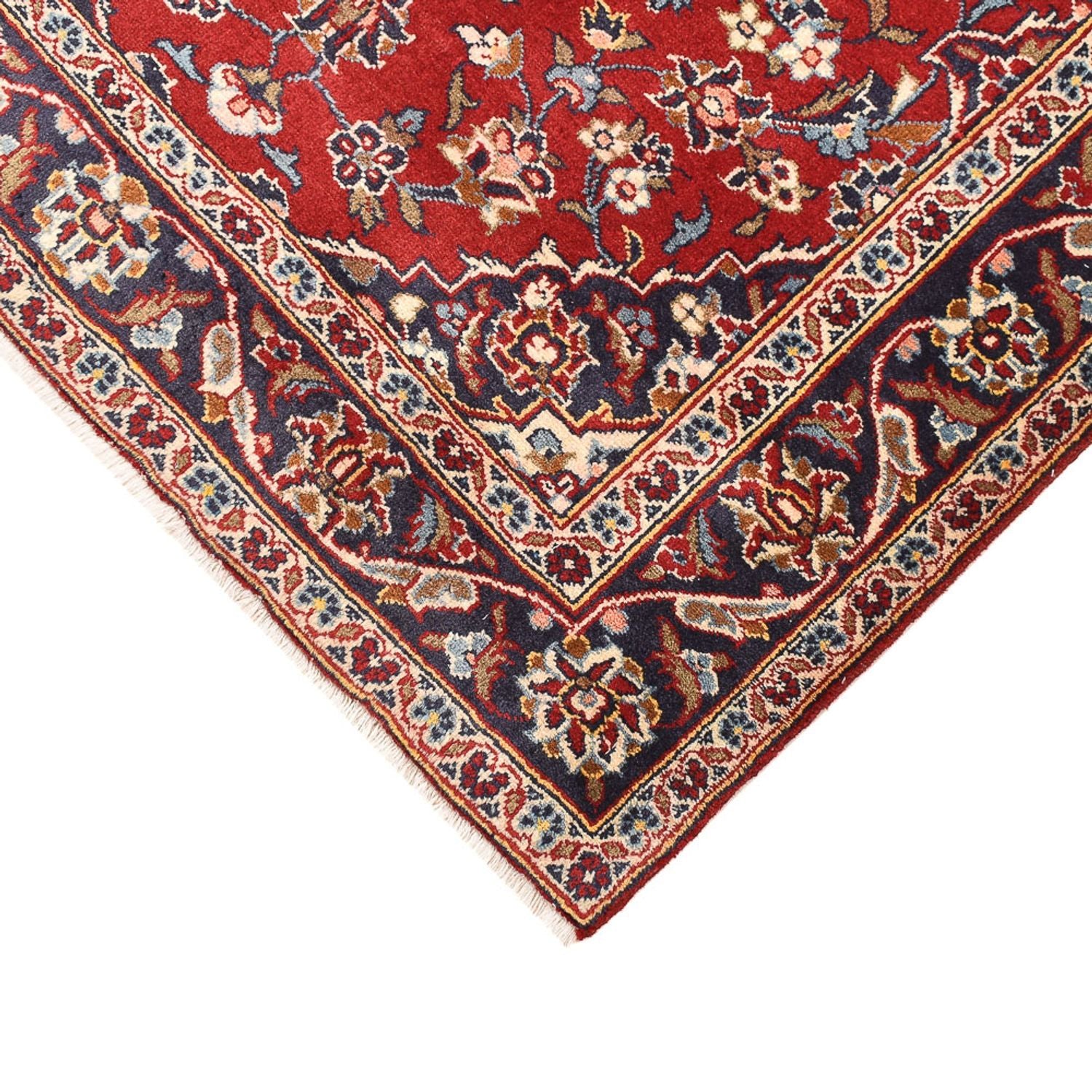 Tapis persan - Keshan - 137 x 103 cm - rouge