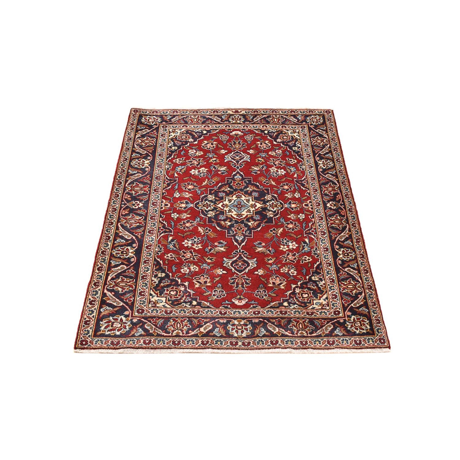 Tapis persan - Keshan - 137 x 103 cm - rouge