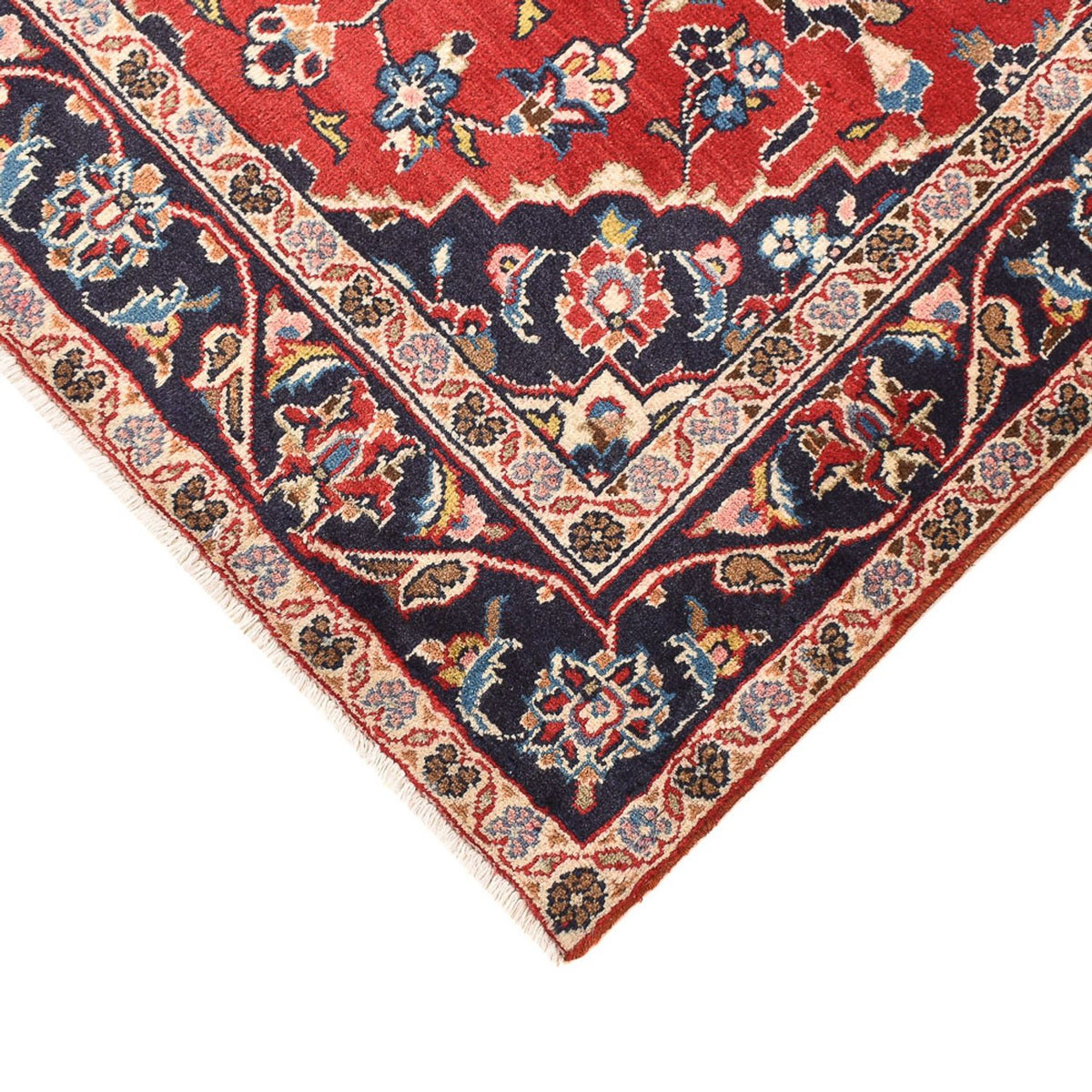 Tapis persan - Keshan - 152 x 96 cm - rouge