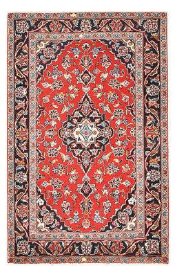 Tapis persan - Keshan - 150 x 93 cm - rouge