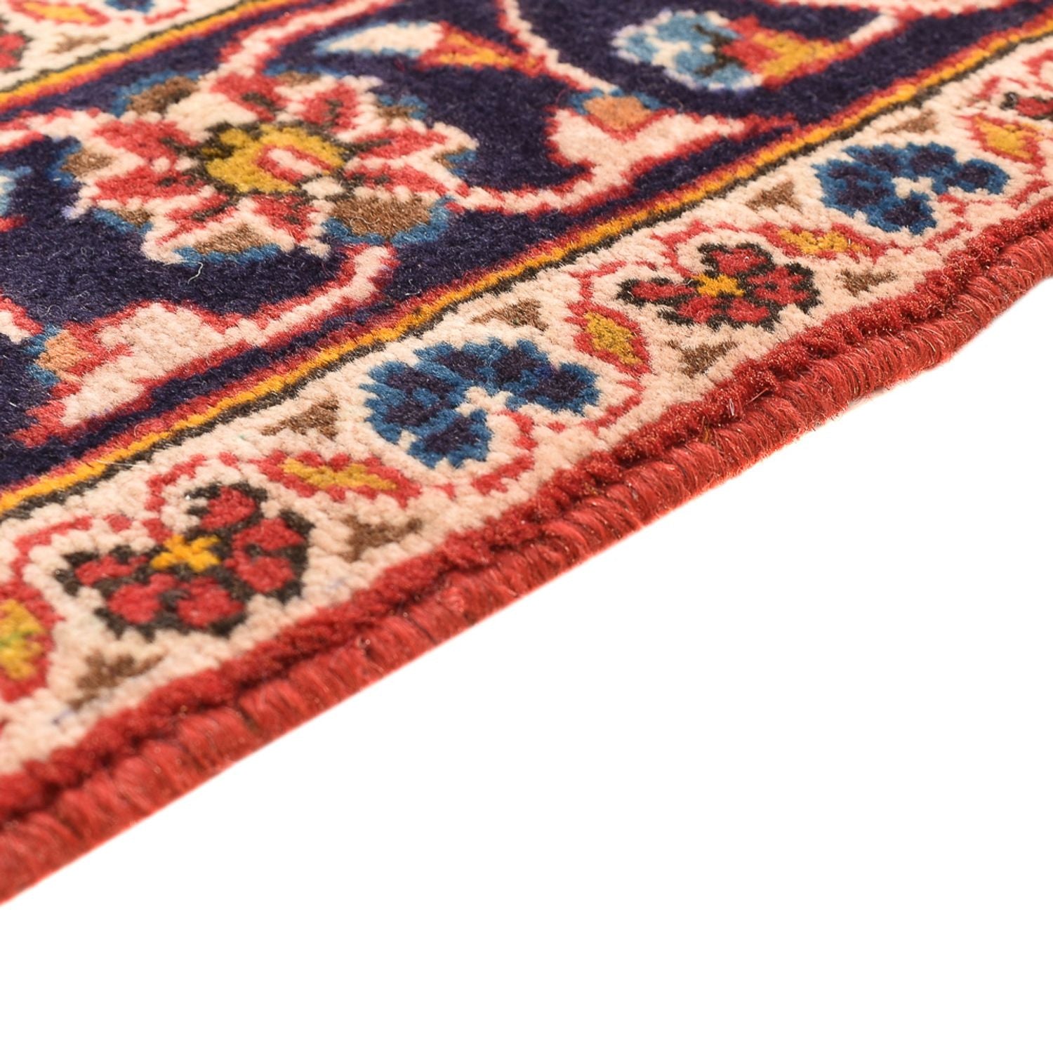Tapis persan - Keshan - 145 x 97 cm - rouge clair