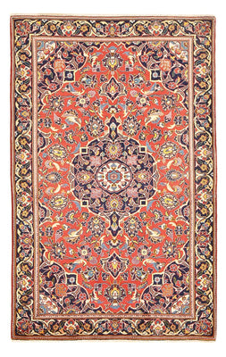 Tapis persan - Keshan - 163 x 101 cm - rouge clair