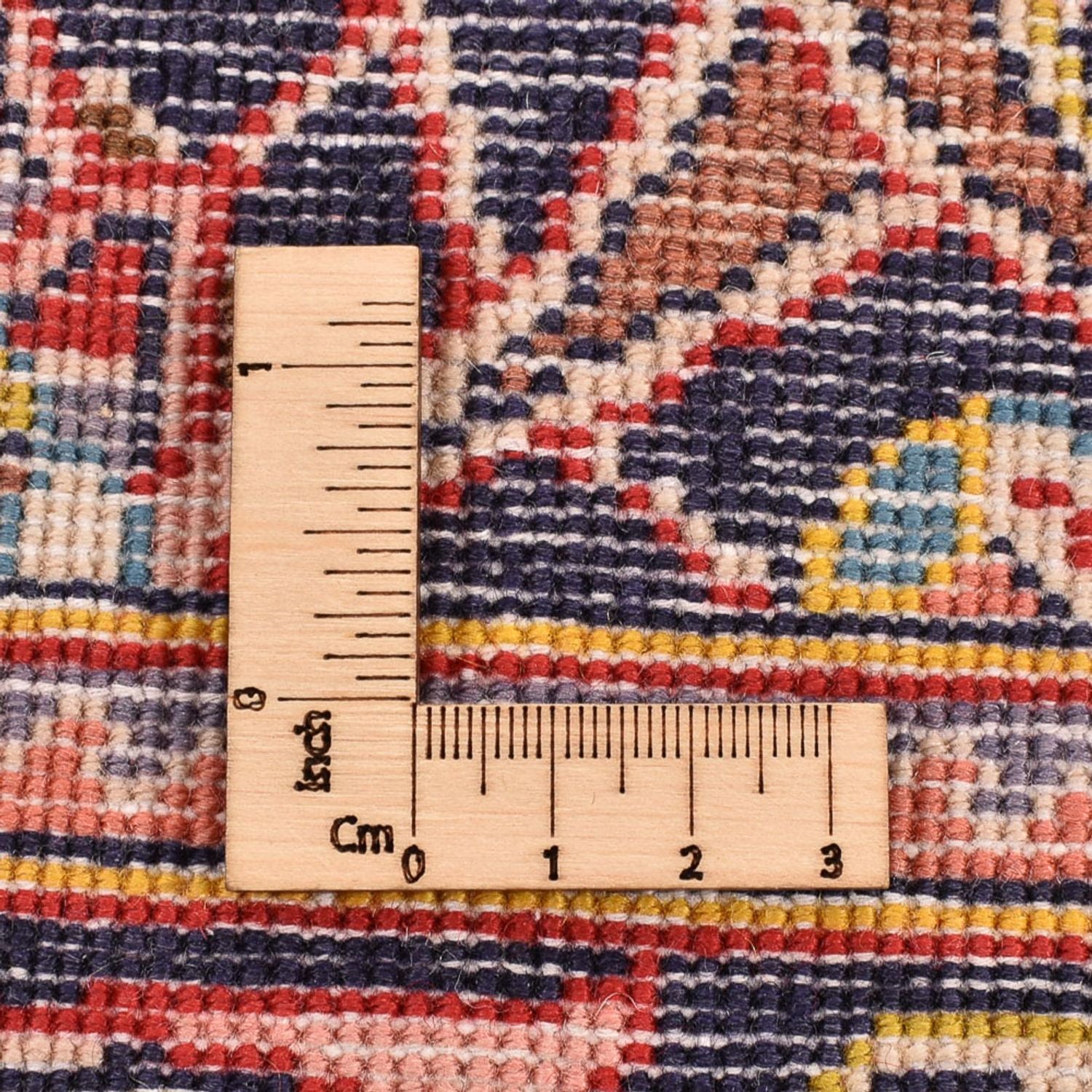 Tapis persan - Keshan - 163 x 101 cm - rouge clair