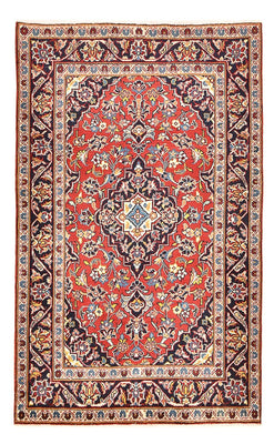 Tapis persan - Keshan - 151 x 96 cm - rouge clair