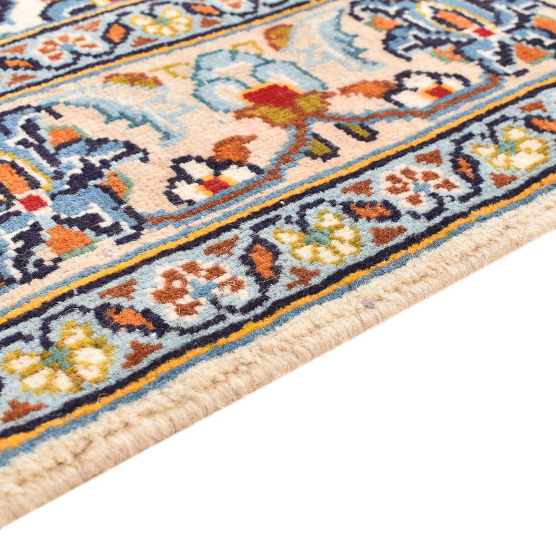 Tapis persan - Keshan - 141 x 96 cm - beige clair