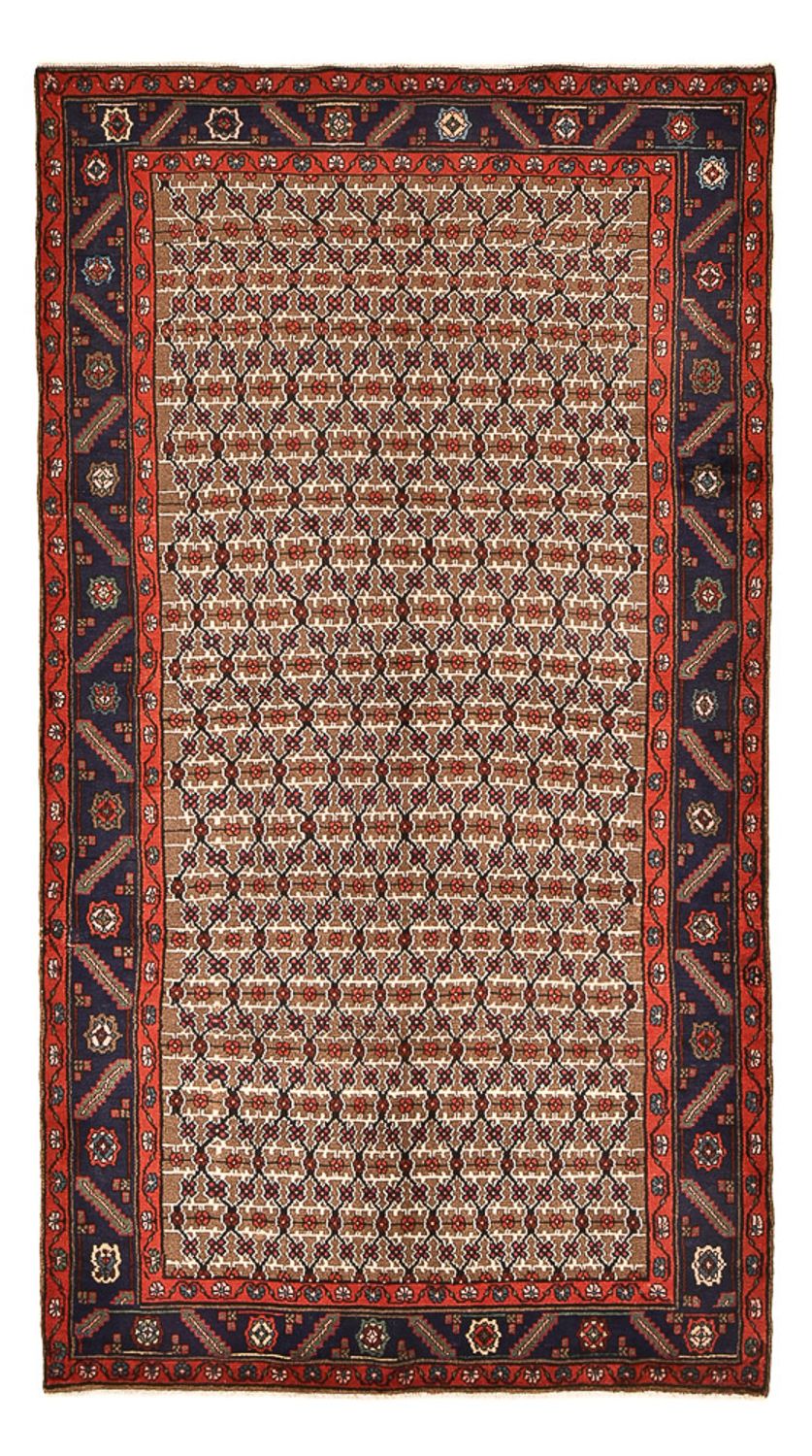 Tapis persan - Nomadic - 268 x 148 cm - rouge clair