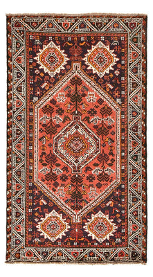 Tapis persan - Nomadic - 205 x 118 cm - rouge foncé
