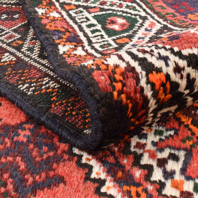 Tapis persan - Nomadic - 205 x 118 cm - rouge foncé