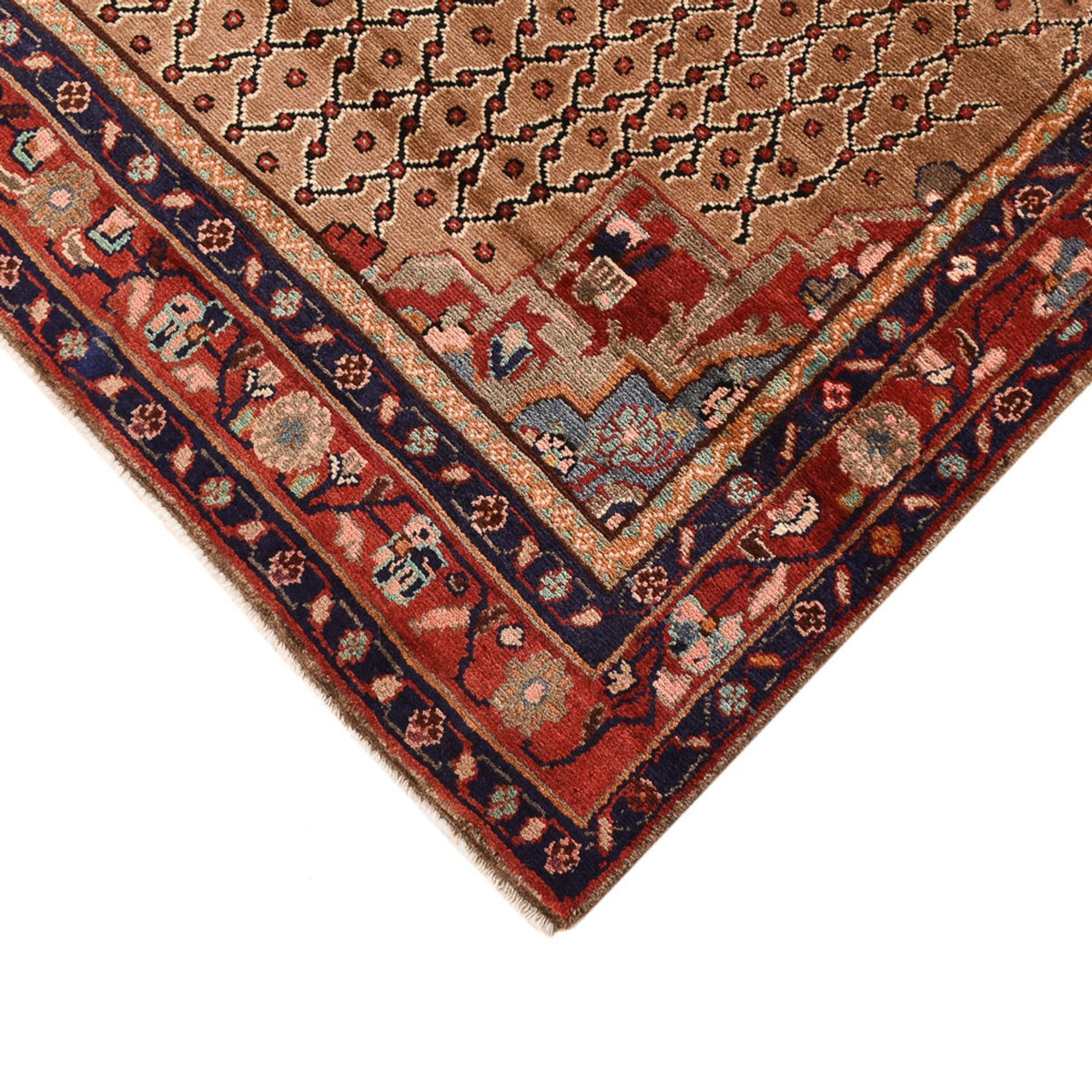 Tapis persan - Nomadic - 250 x 150 cm - beige