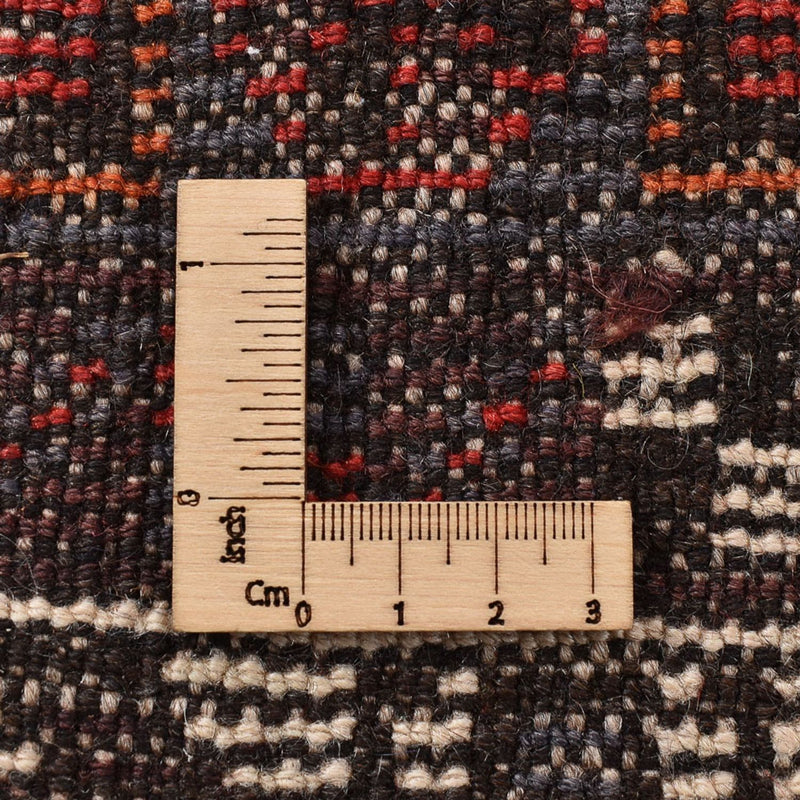 Tapis persan - Nomadic carré  - 184 x 165 cm - rouge