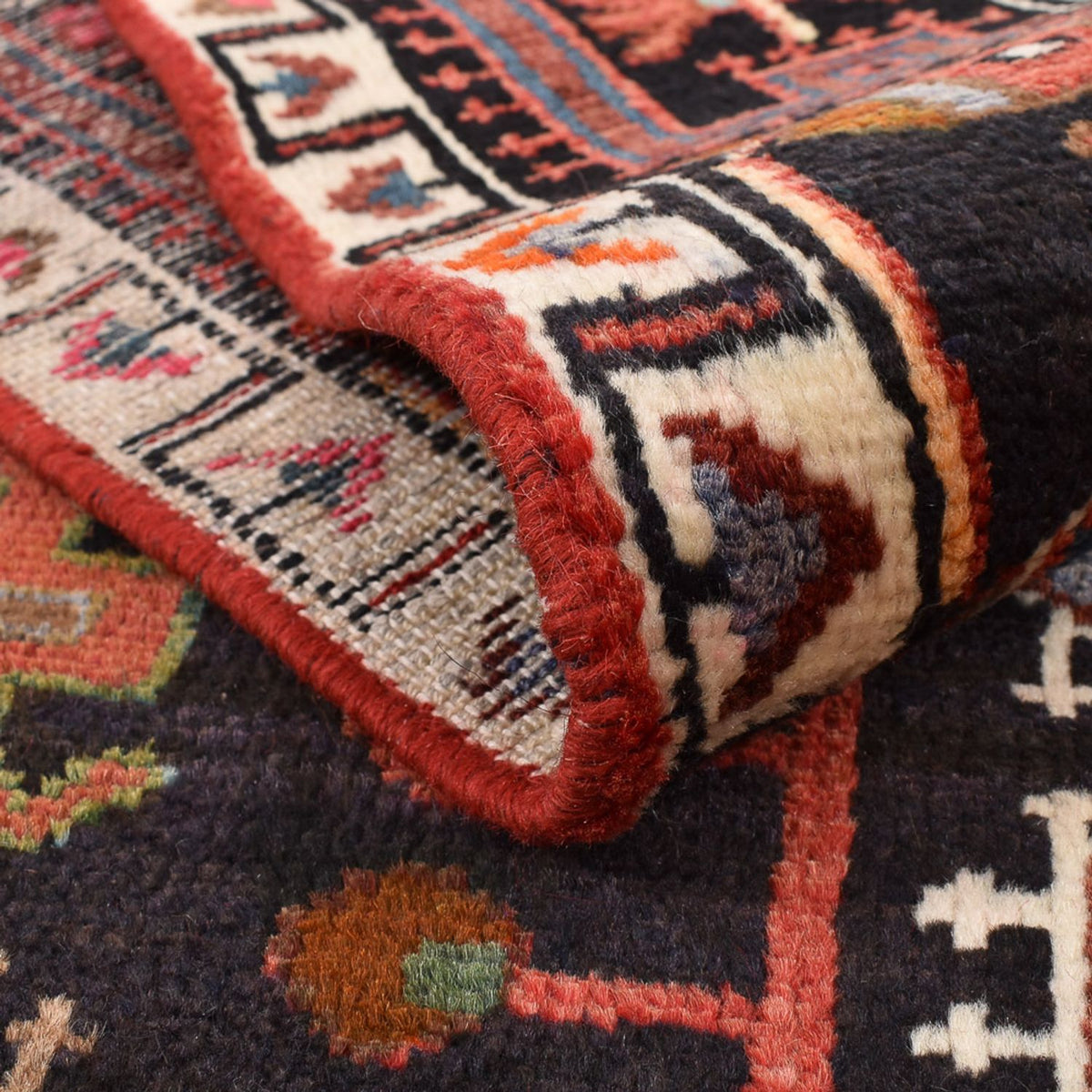 Tapis persan - Nomadic - 213 x 119 cm - rouge