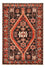 Tapis persan - Nomadic - 200 x 130 cm - rouge clair