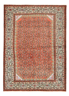 Tapis persan - Mir - 196 x 138 cm - rouge clair